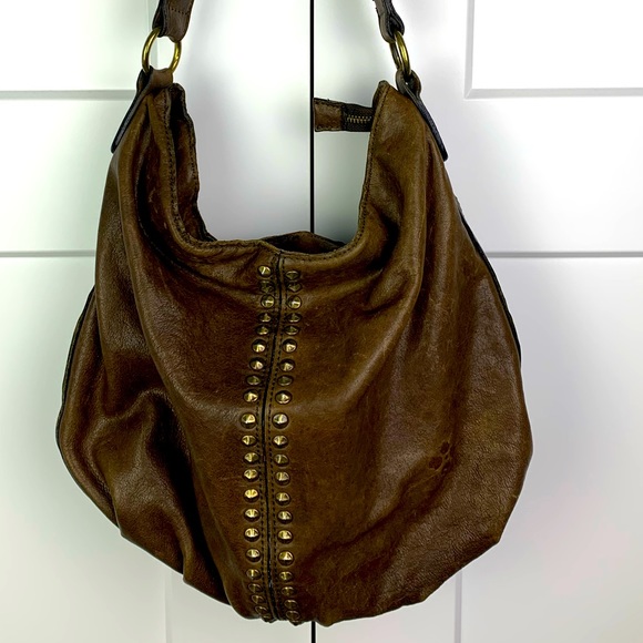 Patricia Nash Bags Patricia Nash Brown Leather Shoulder Hobo Bag